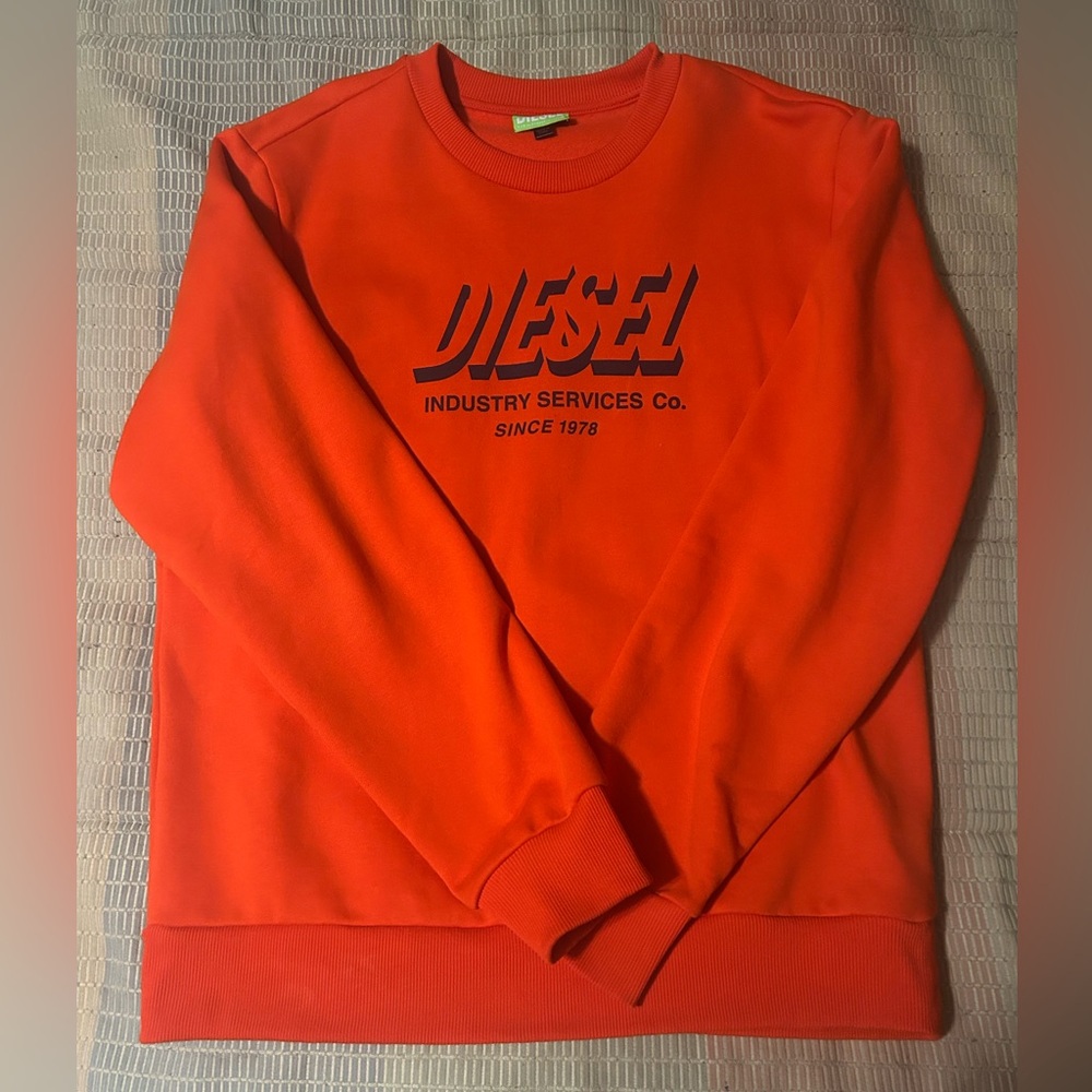 Diesel Men's Orange Sweater
